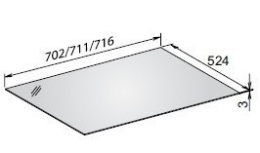 Фото Стеклянная крышка Keuco Edition 11 31322YY9001