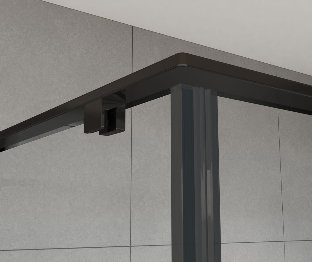 Душевой уголок Vincea Arno (VSR-1A9012CLB) черный