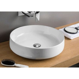 Раковина накладная 48 см ArtCeram Cognac (COL002 05 00) белый