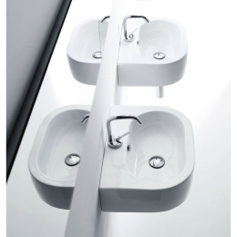 Раковина Kerasan Flo 314101*1 50 белый