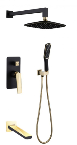 Фото Смеситель встроенный Boheme Venturo (384-B-2) золото