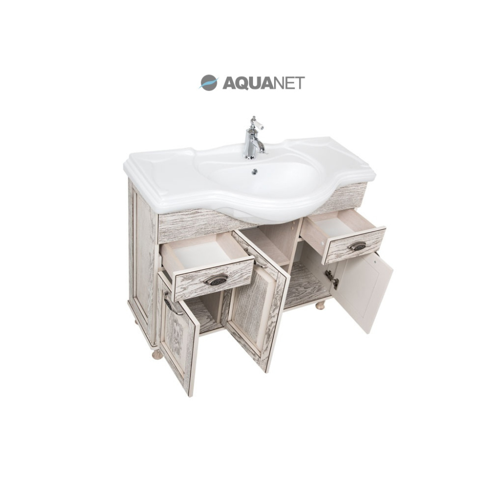 Мебель для ванной Aquanet Тесса 105 жасмин/сандал
