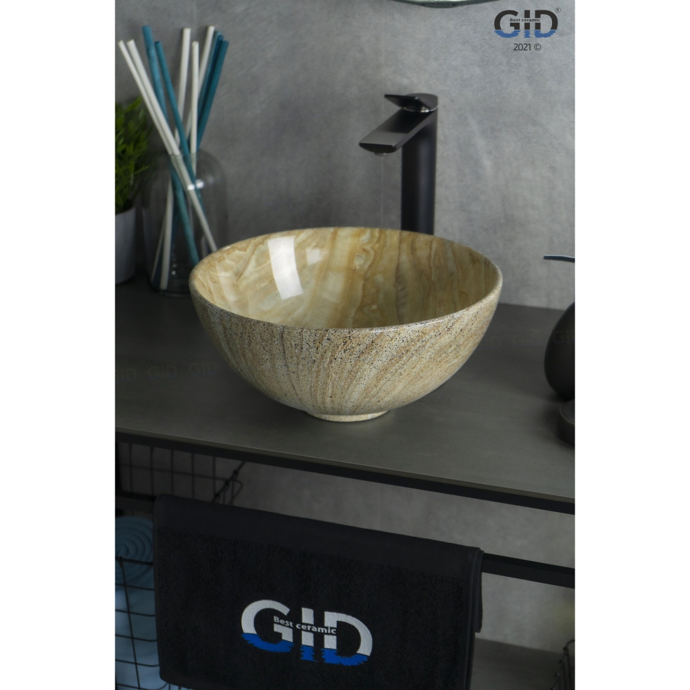 Раковина накладная Gid Mnc488
