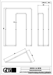 Полотенцедержатель Gessi Goccia (38139#031) хром