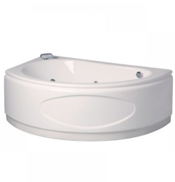 Фото Акриловая ванна 160x100 Vagnerplast (VPBA168CRN3LX-04), прямоугольная-асимметричная