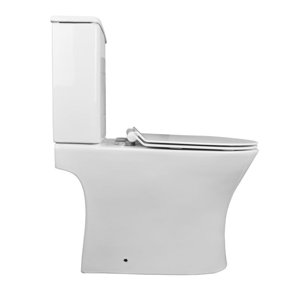 Фото Унитаз-компакт Azario FRETTA ROUND (AZ-1038A) Белый