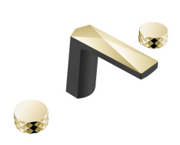 Фото Смеситель врезной Boheme Venturo (150-BG-DIAMOND) черный золото