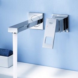 Фото Grohe Eurocube 23447000 Смеситель для раковины настенный встраиваемый