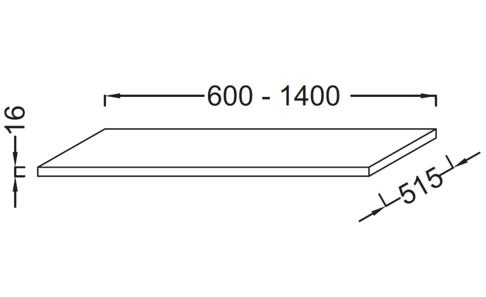 Фото Столешница без выреза под раковину Jacob Delafon Odeon Rive Gauche 70 см, EB2591-F30, цвет белый сат
