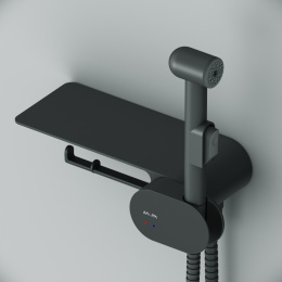 Фото Смеситель с гигиеническим душем Am.Pm Like (F0202622) черный