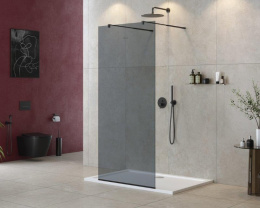 Фото Душевой уголок Cezares Relax RELAX-AH-2-100/80-C-Bi, 100 х 80 см, стекло прозрачное, цвет профиля бе