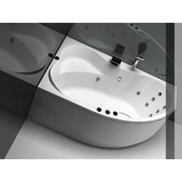 Акриловая ванна 170x110 Aquanet (00155535), Гидромассаж: есть