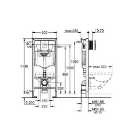 Унитаз подвесной Laufen PRO 820966 +крышка сиденья с микролифтом+система инсталяции Rapid SL