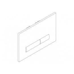 Кнопка смыва BelBagno Genova (BB019-GV-CHROME) хром