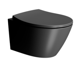 Фото Биде подвесное GSI Modo 9864126 черное матовое