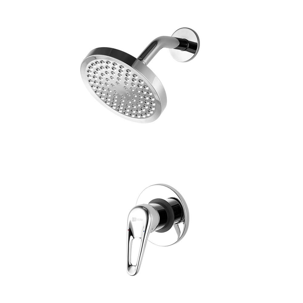 Смеситель для душа встраиваемый Lemark Luna (LM4120C) хром