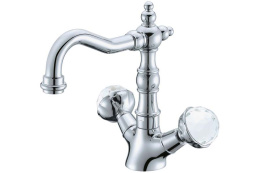 Фото Смеситель для умывальника Boheme Brillante Presente (352) хром