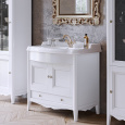 Тумба с раковиной Tiffany World Veronica Nuovo VER3090-B+AR864bi*1 90*56*81 см, цвет белый (bianco),