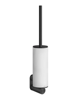 Ершик туалетный настенный Gessi 316 (54719/299) белый/черный матовый