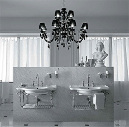 Фото Раковина подвесная Globo Paestum (PA056.BI*3) белый