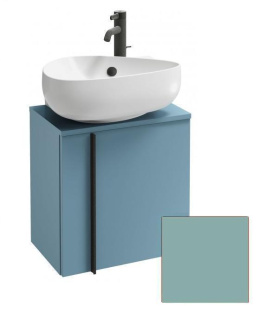 Тумба под раковину Jacob Delafon Nouvelle Vague 45 см, EB3045D-G1I, цвет ментол глянцевый правая