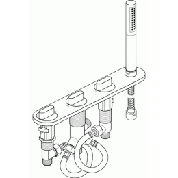 Ideal Standard Moments A3920AA Смеситель для ванны