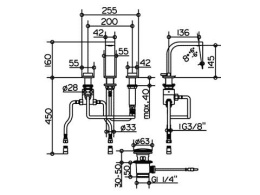 Фото Смеситель для раковины Keuco Edition 11 51115010000, хром