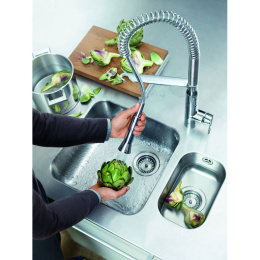 Grohe K7 32950DC0 Смеситель для кухни, профессиональный, выдвижной гибкий излив
