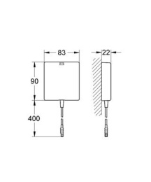 Grohe 36338000 Импульсный источник питания