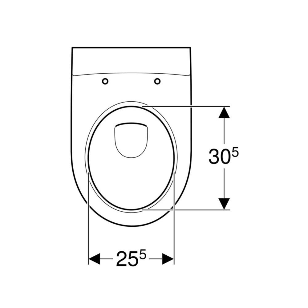 Geberit iCon 500.362.00.I Комплект инсталляция и унитаз подвесной, безободковый