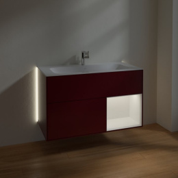 Villeroy Boch Finion G040MTHB Тумба под раковину 996х498 мм (white matt/peony matt)