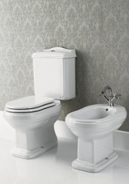 Фото Механизм смыва для бачка GSI Old Antea BPCDF (Geberit) цвет хром