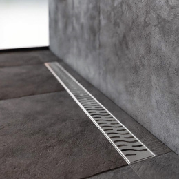 Фото Душевой лоток с рамкой Paini CH650HN хром