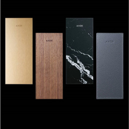 Панель для смесителя Axor MyEdition 47915000, 15 см, черный мрамор