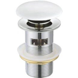 Фото Донный клапан Cezares Articoli Vari (CZR-SAT7-Bi) хром, белый