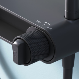 Фото Душевая система со смесителем Am.Pm X-Joy (F0785A622) черный