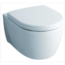 Инсталляция Geberit с безободковым унитазом Geberit iCon Rimfree 204060000, сиденье микролифт клавиш