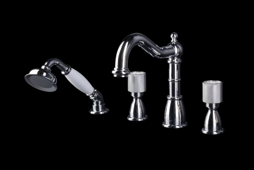 Фото Смеситель врезной Boheme Royal Cristal (396-Royal/CRST)