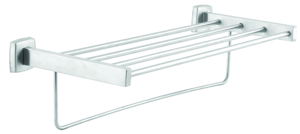 Полка для полотенец Mediclinics AI0710CS с перекладиной