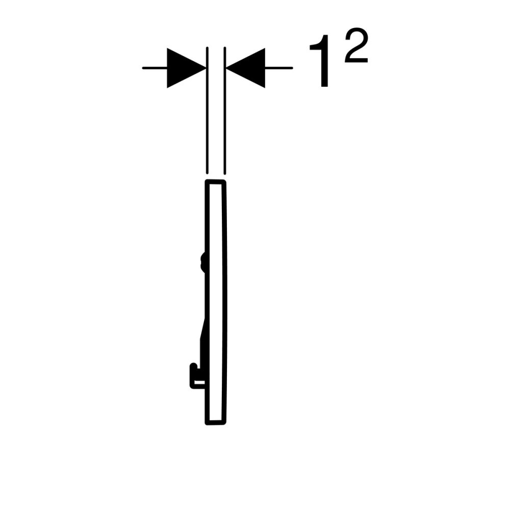 Клавиша смыва Geberit Sigma 30 (115.893.45.1)