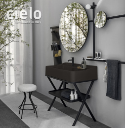 Фото Ceramica CIELO Siwa SWLA LV - Раковина для ванной комнаты 90*50 см (Lavagna)