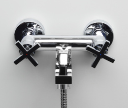 Смеситель для ванны  WasserKRAFT Weser 7801 Хром