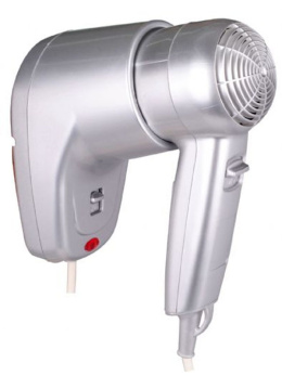Фен для волос настенный NOFER HOTELline 02055.G (серебро)