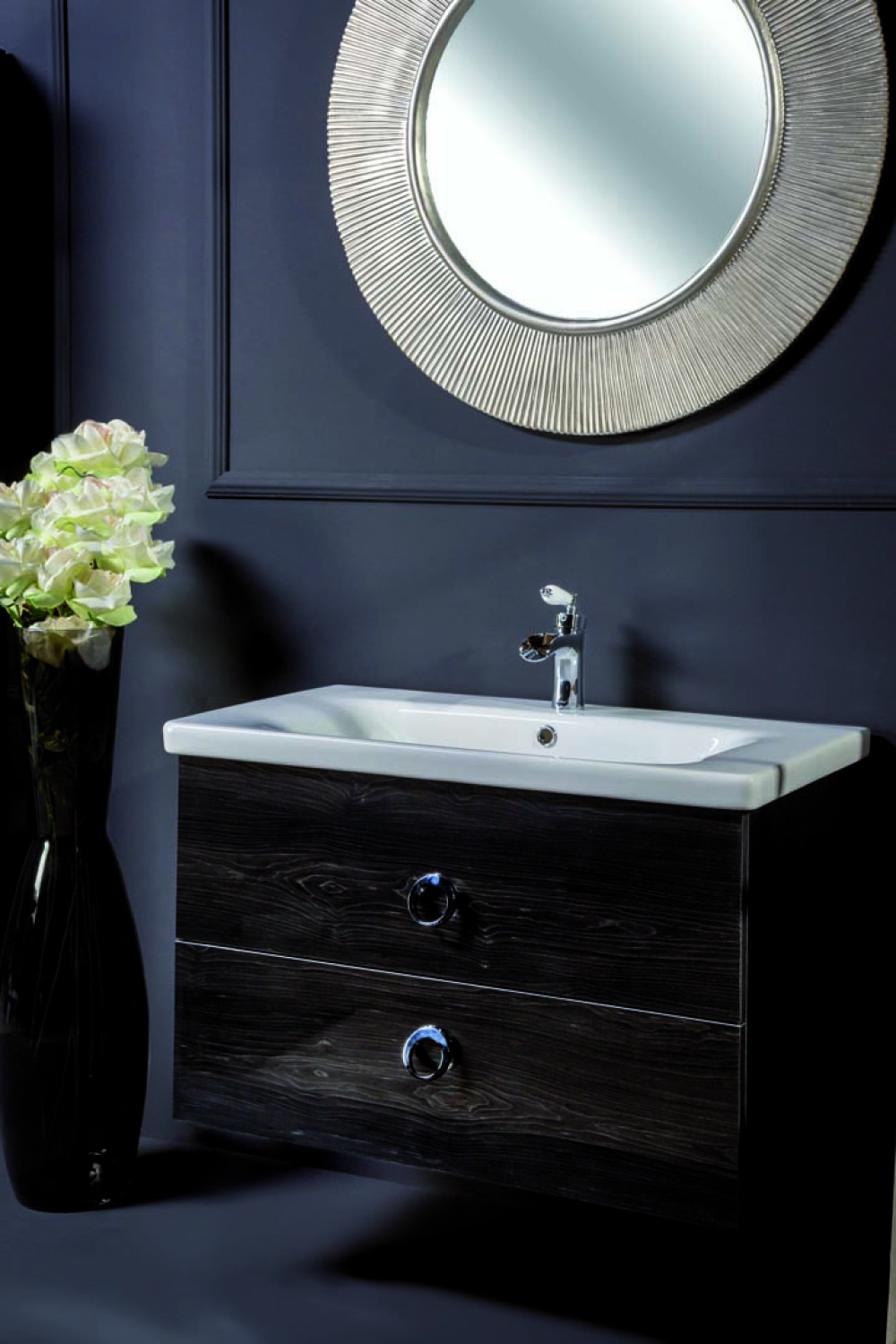 Фото Armadi Art NeoArt 830-100-BW Тумба 100см*43,5 BLACK WOOD (керам.моноблок)