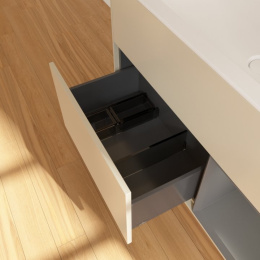 Villeroy Boch Finion G040GKHH Тумба под раковину 996х498 мм (anthracite matt/sand matt)