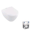 Villeroy&Boch Verity Design 2.0 5C98HR01 Унитаз безободковый (с открытым смывным краем), сиденье в к
