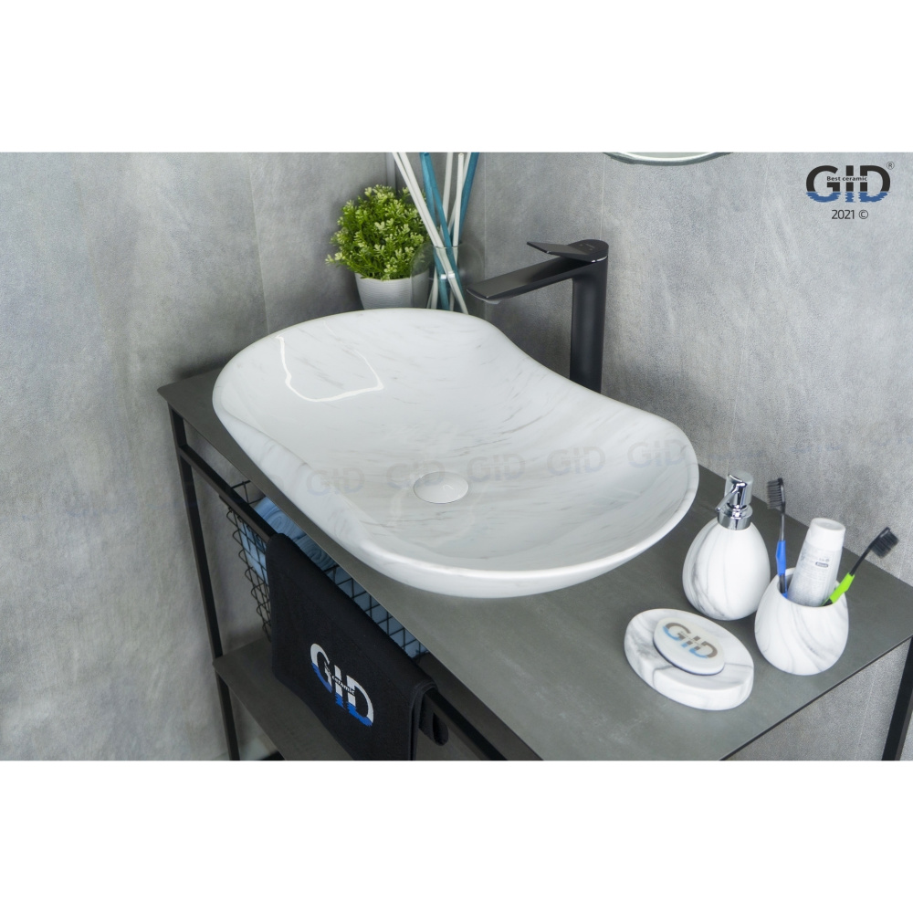Раковина накладная Gid Mnc503H012