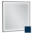 Зеркало Jacob Delafon Allure EB1433-S56, 60 х 60 см, с подсветкой, лакированная рама морской синий с