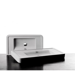 Ceramica CIELO OPERA OPC100 - Раковина для ванной комнаты 100 см (цвет - белый)