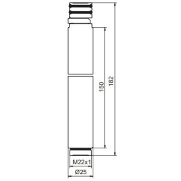 Vidima Удлинитель NO SUITE DEFINED B961275AA для душа